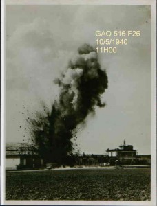 Photographie ancienne de l’aérodrome de Saint-Inglevert